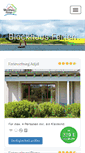 Mobile Screenshot of blockhaus-ferien.de