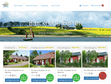Tablet Screenshot of blockhaus-ferien.de